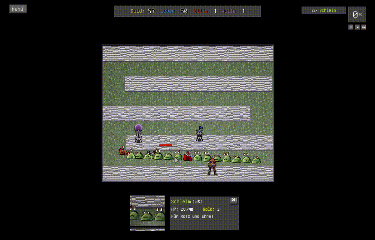 Ryu's Tower Defense – Screenshot 2